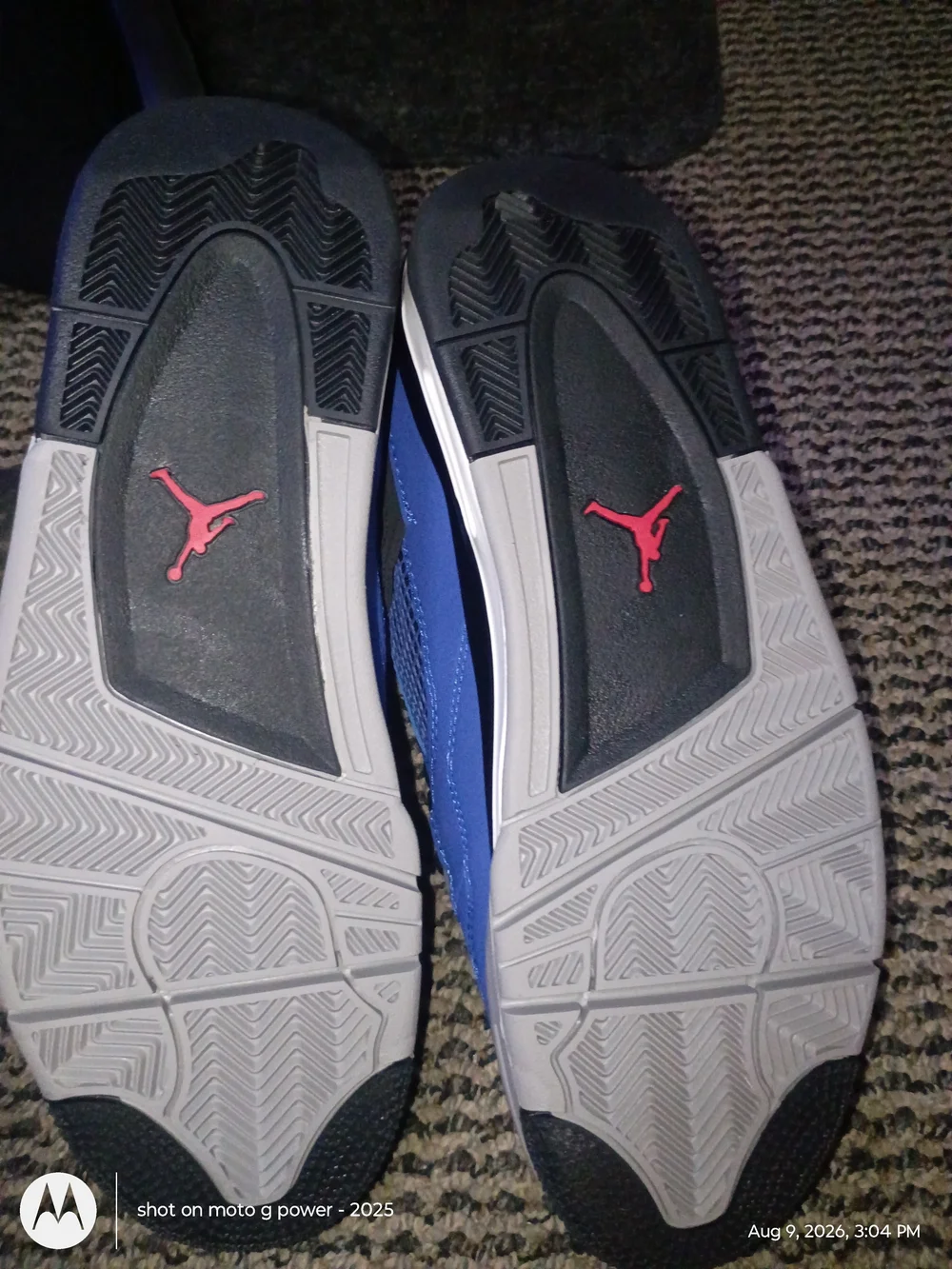 Jordan 4s Eminem Encore Mens Basketball Sneakers - Blue